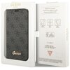 Etui GUESS 4G Vintage Gold Logo do Apple iPhone 14 Czarny Marka telefonu Apple
