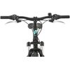 Rower górski MTB INDIANA X-Pulser 2.7 D17 27.5 cala Deli Czarno-miętowy Amortyzator przód typ CH-389ML
