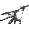 Rower górski MTB INDIANA X-Pulser 2.7 D17 27.5 cala Deli Czarno-miętowy Amortyzator przód marka Zoom