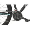 Rower górski MTB INDIANA X-Pulser 2.7 D17 27.5 cala Deli Czarno-miętowy Przeznaczony Dla kobiety