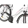 Rower trekkingowy INDIANA X-Road 1.0 D19 28 cali damski Biało-różowy Kolekcja 2023