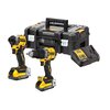 Zestaw elektronarzędzi DEWALT Powerstack DCK2050H2T-QW Pojemność akumulatora [Ah] 5