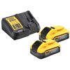 Zestaw elektronarzędzi DEWALT Powerstack DCK2050H2T-QW Maksymalny moment obrotowy [Nm] 205