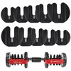 Zestaw hantli HMS SR52 (2 x 23.8 kg) + stojak STR10 Pro Materiał Stal