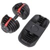 Zestaw hantli HMS SR52 (2 x 23.8 kg) + stojak STR10 Pro Długość [cm] 42