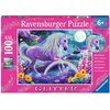 Puzzle RAVENSBURGER Premium Brokatowy Jednorożec (100 elementów)