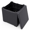 Stolik ogrodowy KETER Vigo Storage Box 17211873 Grafitowy Materiał Tworzywo sztuczne