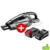 Odkurzacz ręczny GRAPHITE 2w1 58G097 E+ + Ładowarka GRAPHITE 58G002 + Akumulator GRAPHITE Energy+ 58G001 2.0Ah 18V