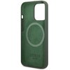Etui GUESS Silicone Logo Plate MagSafe do Apple iPhone 13 Pro Max Zielony Gwarancja 24 miesiące