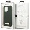 Etui GUESS Silicone Logo Plate MagSafe do Apple iPhone 13 Pro Max Zielony Marka telefonu Apple