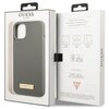 Etui GUESS Silicone Logo Plate MagSafe do Apple iPhone 13 Szary Marka telefonu Apple