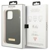 Etui GUESS Silicone Logo Plate MagSafe do Apple iPhone 13 Pro Max Szary Marka telefonu Apple