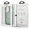 Etui GUESS Gold Outline Translucent MagSafe do Apple iPhone 13 Pro Zielony Marka telefonu Apple