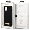 Etui GUESS Silicone Logo Plate MagSafe do Apple iPhone 13 Mini Czarny Marka telefonu Apple