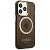 Etui GUESS Gold Outline Translucent MagSafe do Apple iPhone 13 Pro Czarny Kompatybilność Apple iPhone 13 Pro