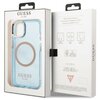 Etui GUESS Gold Outline Translucent MagSafe do Apple iPhone 13 Niebieski Marka telefonu Apple
