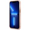 Etui GUESS Gold Outline Translucent MagSafe do Apple iPhone 13 Pro Różowy Dominujący kolor Różowy