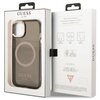 Etui GUESS Gold Outline Translucent MagSafe do Apple iPhone 13 Czarny Marka telefonu Apple