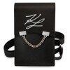 Etui KARL LAGERFELD Autograph Chain Czarny Seria telefonu Uniwersalny