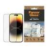 Opakowanie produktu przedstawia szkło hartowane na telefon, z widocznym napisem "PanzerGlass™ Anti-reflective for outdoor use". Na opakowaniu znajdują się również ikony symbolizujące łatwość montażu, ochronę przed zarysowaniami oraz właściwości antybakter