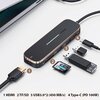 Stacja dokująca USAMS SJ575HUB01 USB Typu C Czarny Dodatkowe informacje Funkcja Power Delivery