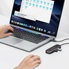 Stacja dokująca USAMS SJ575HUB01 USB Typu C Czarny Liczba portów wyjściowych [szt.] 6