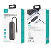 Stacja dokująca USAMS SJ575HUB01 USB Typu C Czarny Interfejs USB Typu C