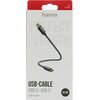 Kabel USB-C - USB-C HAMA 201604 0.2 m Długość [m] 0.2