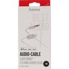 Kabel Lightning - Jack 3.5 mm HAMA 201522 1 m Długość [m] 1