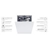 Zmywarka HAIER XS 6B0S3FSB Hon, Perfect Rapid Zone Programy zmywania Smart AI Pro