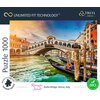 Puzzle TREFL Prime Unlimited Fit Technology Romantic Sunset Rialto Bridge Venice Italy 10692 (1000 elementów) Seria Prime Unlimited Fit Technology