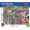 Puzzle TREFL Prime Unlimited Fit Technology Eye-Spy Sneaky Peekers: Amsterdam, The Netherlands 10710 (1000 elementów) Seria Prime Unlimited Fit Technology