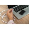 Kabel USB-C - USB-C XLINE 240W 8K 1 m Biały Złącze 1 USB-C