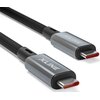 Kabel USB-C - USB-C XLINE 240W 8K 1 m Czarny