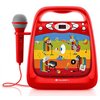 Odtwarzacz MP3 GOGEN DeckoKaraoke Czerwony Wyświetlacz Tak