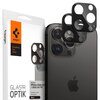 Nakładka na obiektyw SPIGEN Optik.Tr Camera Lens Protector do Apple iPhone 14 Pro/14 Pro Max Czarny (2szt.)