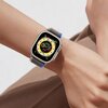 Pasek TECH-PROTECT Nylon do Apple Watch 4/5/6/7/8/9/SE/Ultra (42/44/45/49mm) Czarno-Pomarańczowy Materiał Nylon