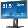Monitor IIYAMA ProLite XB2283HSU-B1 21.5" 1920x1080px 1 ms Złącza Wyjście liniowe audio, USB x 2, HDMI x 1, DisplayPort x 1