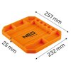Kuweta na narzędzia NEO 10-481 Waga [kg] 0.5