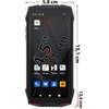 Smartfon CUBOT King Kong Mini 3 6/128GB 4.5" Czarno-czerwony Pamięć wbudowana [GB] 128
