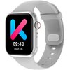 Smartwatch KUMI KU3 Meta Enhanced Srebrny