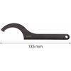 Klucz hakowy NEO TOOLS 10-570 Długość całkowita [mm] 135