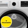 Suszarka BEKO B3T67249WPB B300 7kg SteamCure Slim Funkcje dodatkowe Filtr fuzyjny / Filtr termoaktywny