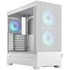 Obudowa FRACTAL DESIGN Pop Air RGB TG Clear Tint Biały
