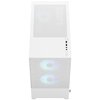 Obudowa FRACTAL DESIGN Pop Mini Air RGB TG Clear Tint Biały Złącza USB 3.0 x 2, Wejście mikrofonowe x 1, Wyjście słuchawkowe/głośnikowe x 1