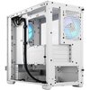 Obudowa FRACTAL DESIGN Pop Mini Air RGB TG Clear Tint Biały Przyciski i regulatory Power