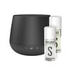 Aromatyzer STADLER FORM Julia Czarny + Olejki eteryczne STADLER FORM Revive A-122 10 ml i STADLER FORM Recharge A-132 10 ml