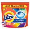 Kapsułki do prania VIZIR ALL in 1 Pods Color - 60 szt.