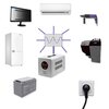 Zasilacz UPS QOLTEC Pure Sine Wave 50719 500VA 350W Zabezpieczenia Przeciwzwarciowe