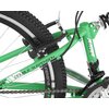 Rower młodzieżowy INDIANA X-Rock 1.6 26 cali dla chłopca Czarno-zielony Wiek 9 lat
